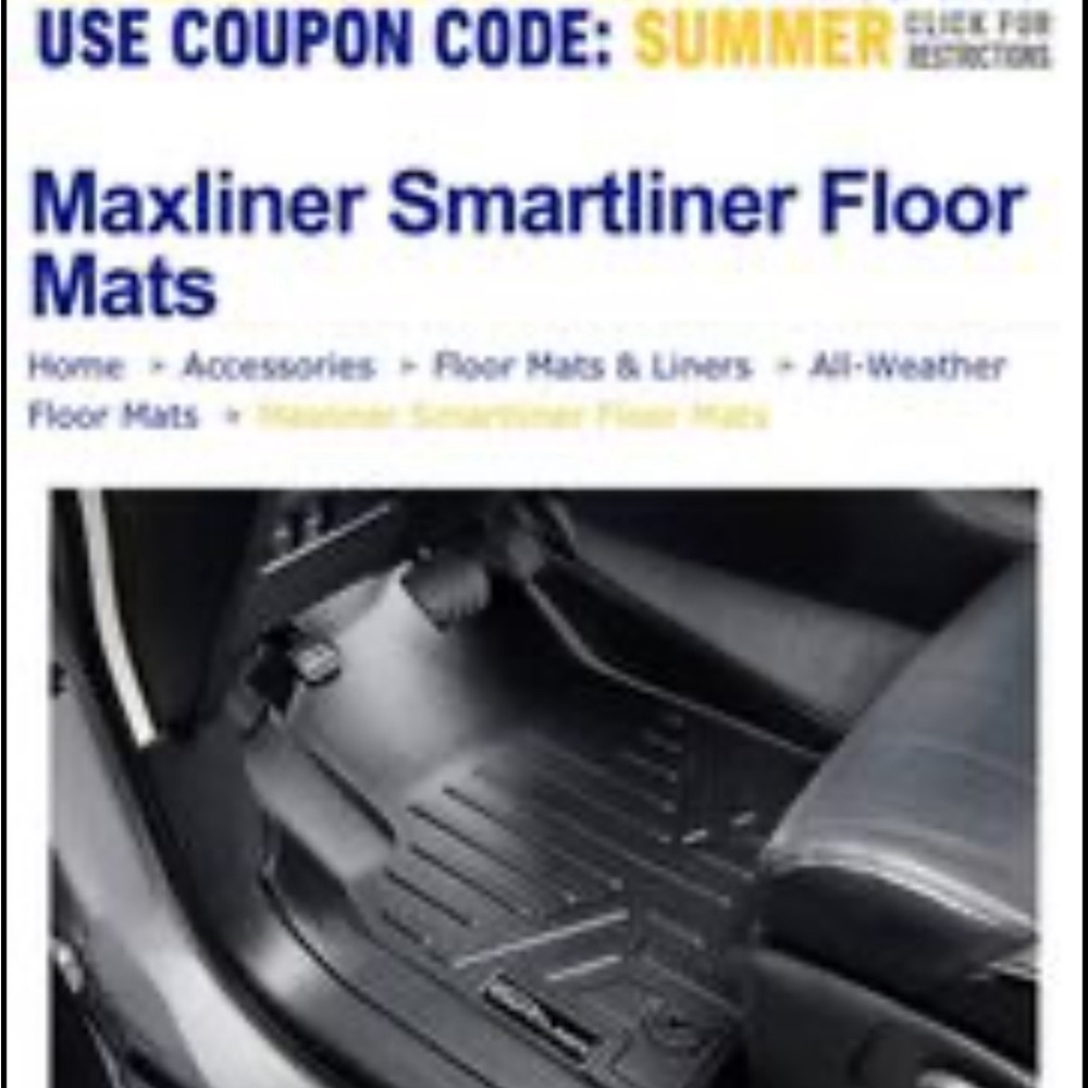 Madeline’s Floor Mats that will fit Jeep Compass and Patriot